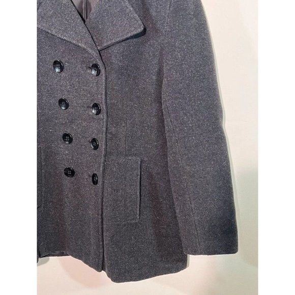 Men’s Calvin Klein Gray Pea Coat/Jacket Size Medium - Picture 6 of 9